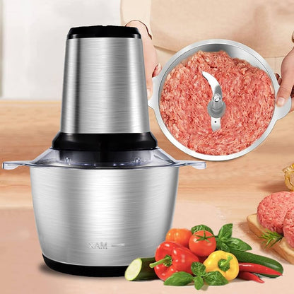 Silver Crust Chopper | Electric Meat Grinder