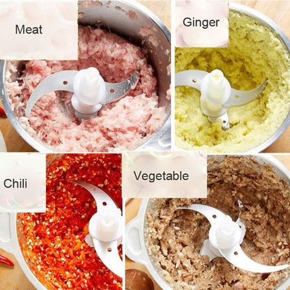 Silver Crust Chopper | Electric Meat Grinder