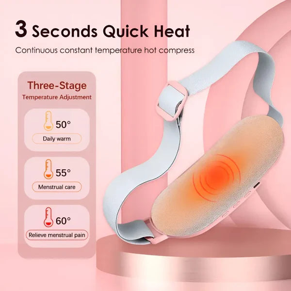 Period Pain Cramp Relief Belt & Massager