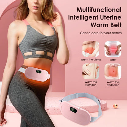 Period Pain Cramp Relief Belt & Massager