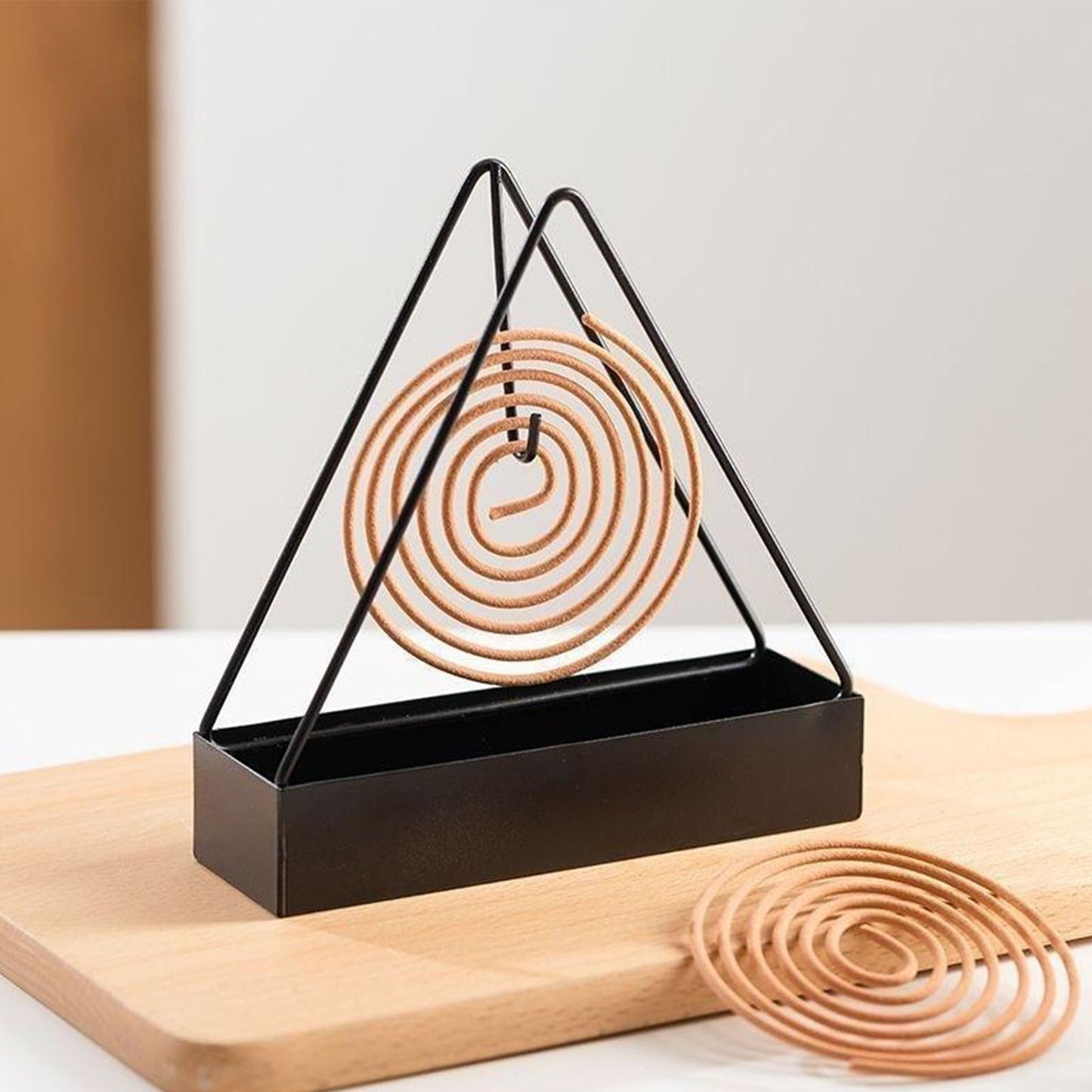 Triangular Mosquito Coil Holder, Spiral Mosquito Coil Holder Insect Repellent Incense Rack