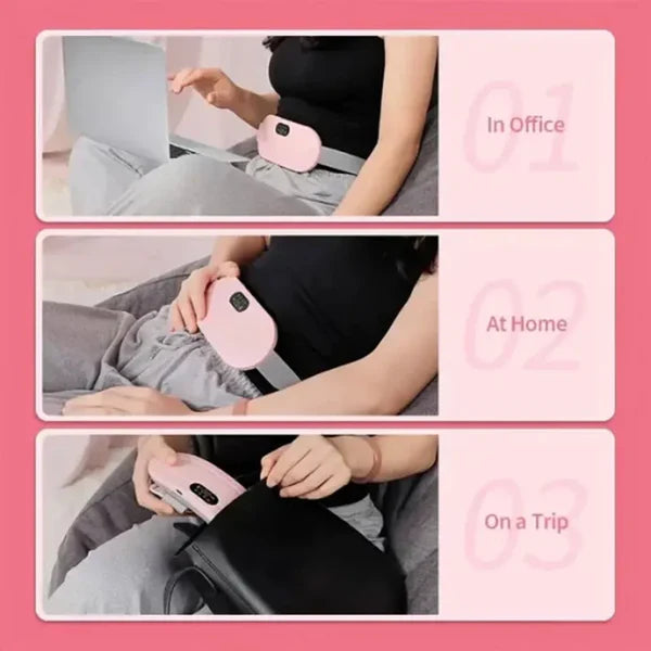 Period Pain Cramp Relief Belt & Massager