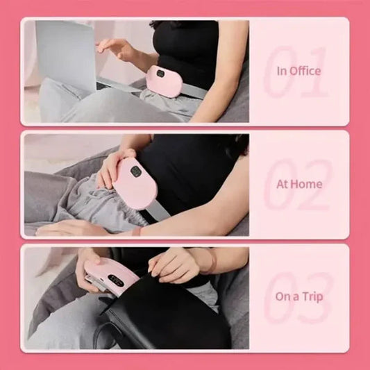 Period Pain Cramp Relief Belt & Massager