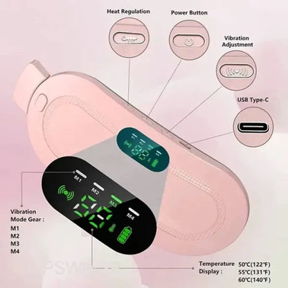 Period Pain Cramp Relief Belt & Massager