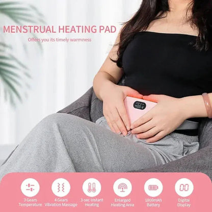 Period Pain Cramp Relief Belt & Massager